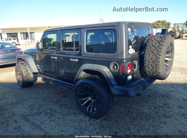 1C4HJXDG3LW202199 2020 JEEP WRANGLER UNLIMITED Black Հետևի ձախ