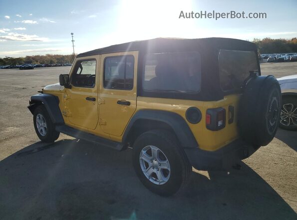 1C4HJXDG5LW334834 2020 JEEP WRANGLER Yellow Задня ліва чверть