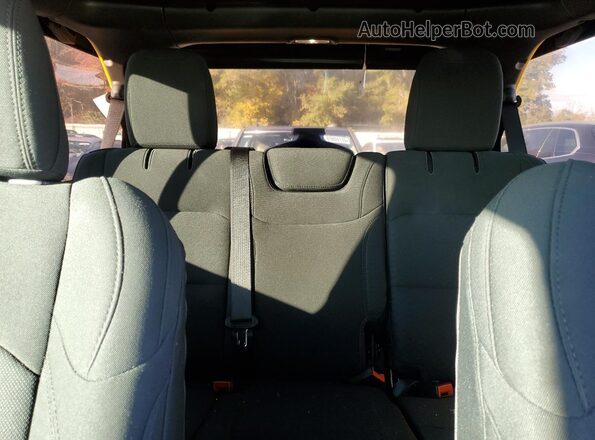 1C4HJXDG5LW334834 2020 JEEP WRANGLER Yellow Вид задніх сидінь