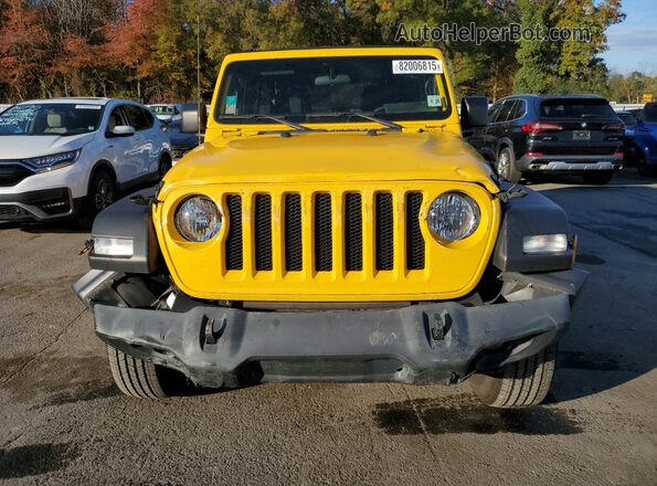 1C4HJXDG5LW334834 2020 JEEP WRANGLER Yellow Вид спереду