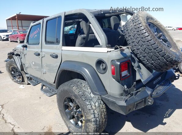 1C4HJXDG6LW201161 2020 JEEP WRANGLER UNLIMITED Gray Задня ліва чверть
