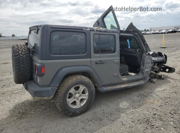 1C4HJXDG7LW220141 2020 JEEP WRANGLER Gray Задня права чверть