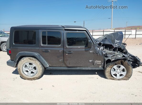 1C4HJXDG8KW568898 2019 JEEP WRANGLER UNLIMITED Gray სალონის 360-გრადუსიანი ხედი