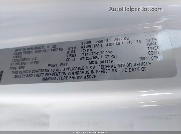 1C4HJXDG9NW253080 2022 JEEP WRANGLER UNLIMITED White 