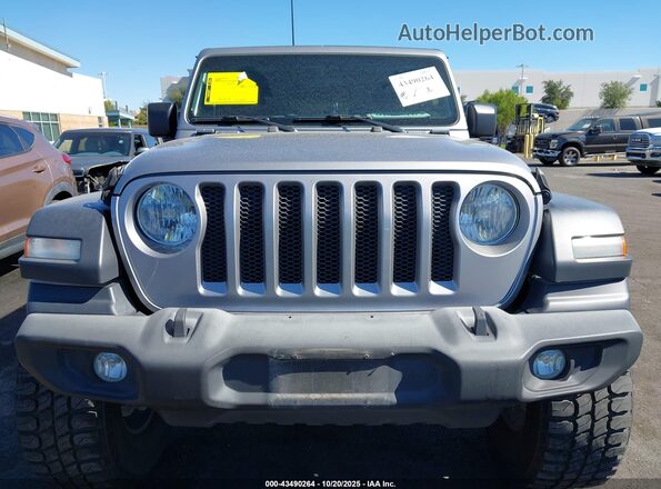 1C4HJXDM2LW308620 2020 JEEP WRANGLER UNLIMITED Silver Սալոնի հետևի տեսք