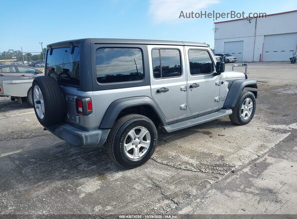 1C4HJXDN0LW199289 2020 JEEP WRANGLER UNLIMITED Silver Tył prawy