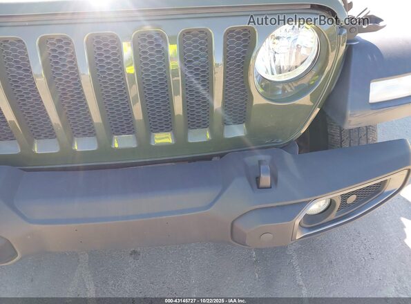 1C4HJXDN0LW337901 2020 JEEP WRANGLER UNLIMITED Green Դիմացի տեսք