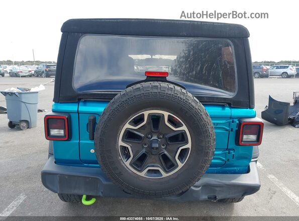 1C4HJXDN1LW111074 2020 JEEP WRANGLER UNLIMITED Бирюзовый 