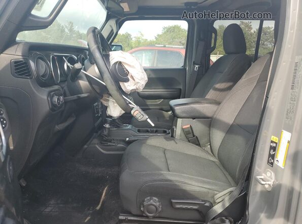 1C4HJXDN3LW205165 2020 JEEP WRANGLER Gray წინა სალონის ხედი