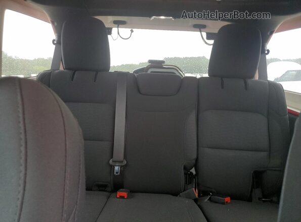 1C4HJXDN3LW223987 2020 JEEP WRANGLER Red Rear seats view