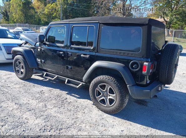 1C4HJXDN3MW644514 2021 JEEP WRANGLER UNLIMITED Black უკანა მარცხენა
