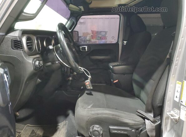 1C4HJXDN7LW114352 2020 JEEP WRANGLER Silver წინა სალონის ხედი