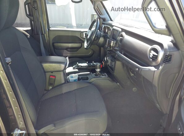 1C4HJXDN8LW159302 2020 JEEP WRANGLER UNLIMITED Gray Вид салону спереду
