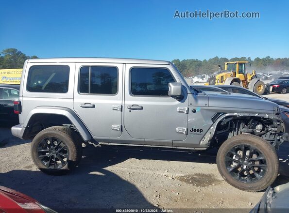 1C4HJXEM6MW728249 2021 JEEP WRANGLER UNLIMITED Серебряный Вид задней части салона