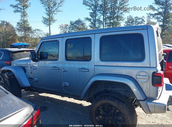 1C4HJXEM6MW728249 2021 JEEP WRANGLER UNLIMITED Серебряный Панорамный вид салона 360°