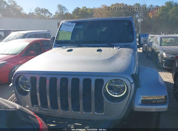1C4HJXEM6MW728249 2021 JEEP WRANGLER UNLIMITED Серебряный Вид щитка приборов