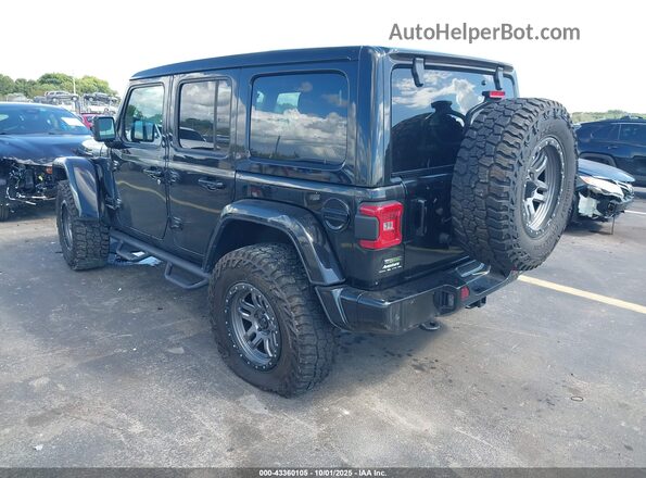 1C4HJXEMXMW815510 2021 JEEP WRANGLER UNLIMITED Black Tył lewy