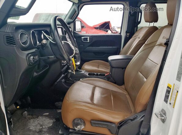 1C4HJXEN9LW285778 2020 JEEP WRANGLER White წინა სალონის ხედი