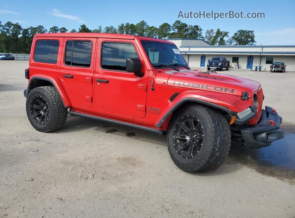 1C4HJXFG3LW187426 2020 JEEP WRANGLER Красный Передняя правая четверть