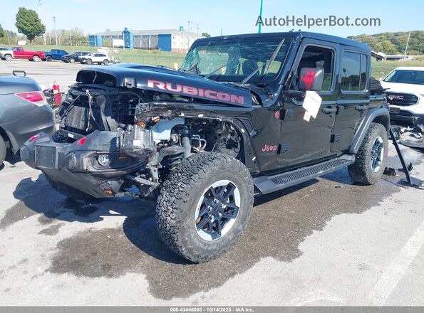 1C4HJXFG7MW748101 2021 JEEP WRANGLER UNLIMITED Black წინა მარცხენა ხედი სამი მეოთხედიდან