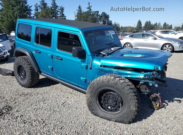 1C4HJXFG9LW190427 2020 JEEP WRANGLER Teal წინა მარჯვენა