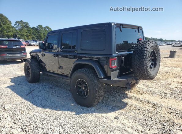 1C4HJXFN0MW657668 2021 JEEP WRANGLER Black Հետևի ձախ