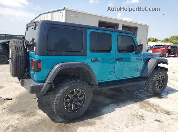 1C4HJXFN2LW335192 2020 JEEP WRANGLER Blue Հետևի աջ