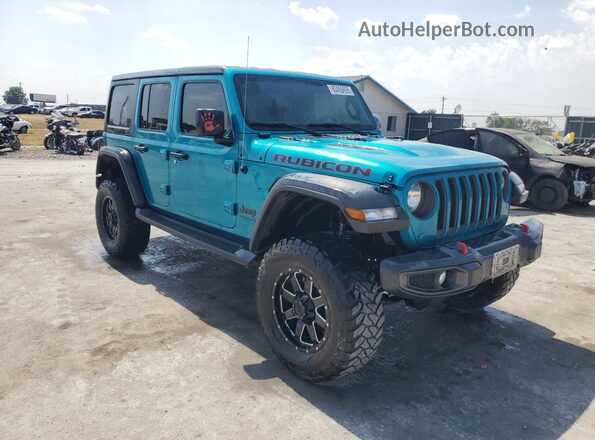 1C4HJXFN2LW335192 2020 JEEP WRANGLER Blue Առջևի աջ