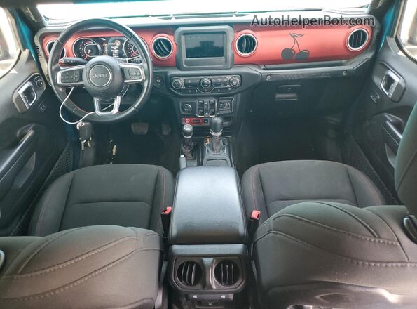 1C4HJXFN2LW335192 2020 JEEP WRANGLER Blue Առջևի վահանակի տեսք
