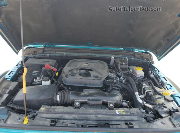 1C4HJXFN2LW335192 2020 JEEP WRANGLER Blue Շարժիչի բաժամունքի տեսք
