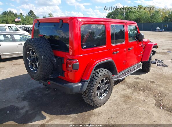 1C4HJXFN4LW339289 2020 JEEP WRANGLER UNLIMITED Red Trasero derecho