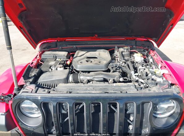 1C4HJXFN4LW339289 2020 JEEP WRANGLER UNLIMITED Red Vista trasera