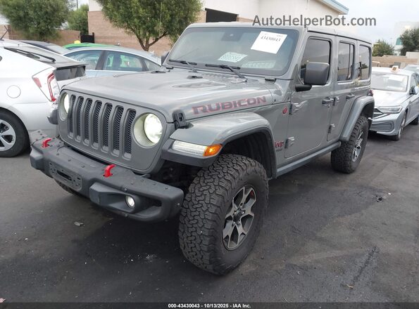 1C4HJXFN6LW222894 2020 JEEP WRANGLER UNLIMITED Gray Front left