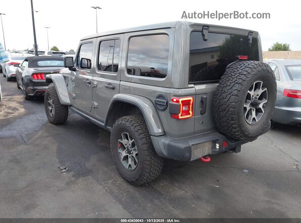 1C4HJXFN6LW222894 2020 JEEP WRANGLER UNLIMITED Gray Rear left