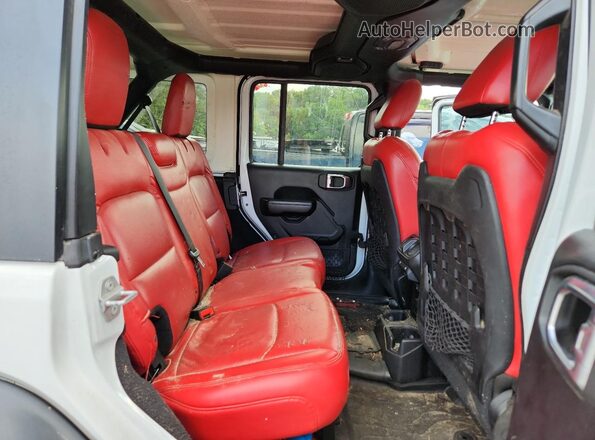 1C4HJXFN9MW511737 2021 JEEP WRANGLER White Вид задньої частини салону