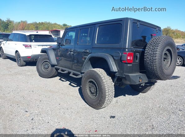 1C4HJXFNXMW546187 2021 JEEP WRANGLER UNLIMITED Black Tył lewy