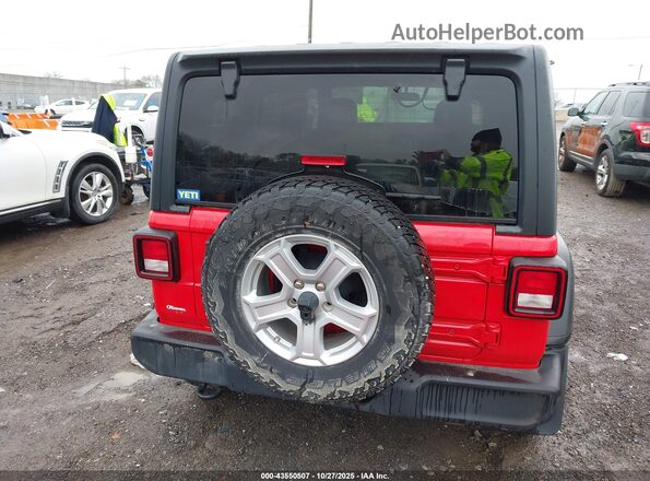 1C4HJXKN5MW602803 2021 JEEP WRANGLER UNLIMITED Red 
