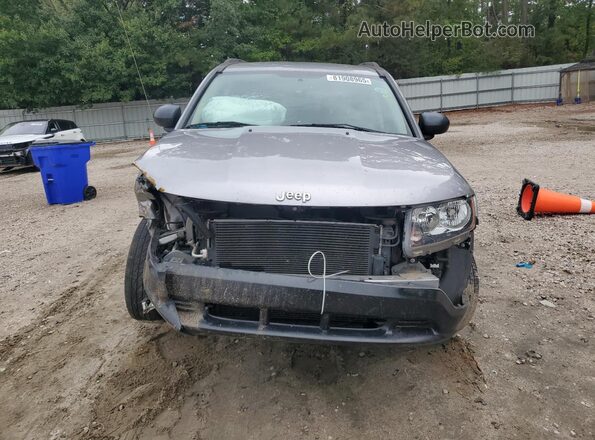 1C4NJCBB7GD716853 2016 JEEP COMPASS Gray Widok z przodu