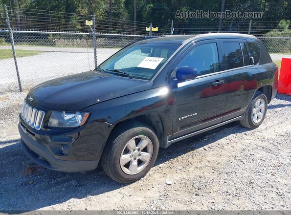 1C4NJCEA4HD148369 2017 JEEP COMPASS Black წინა ხედი