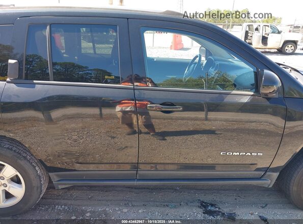 1C4NJCEA4HD148369 2017 JEEP COMPASS Black უკანა სალონის ხედი