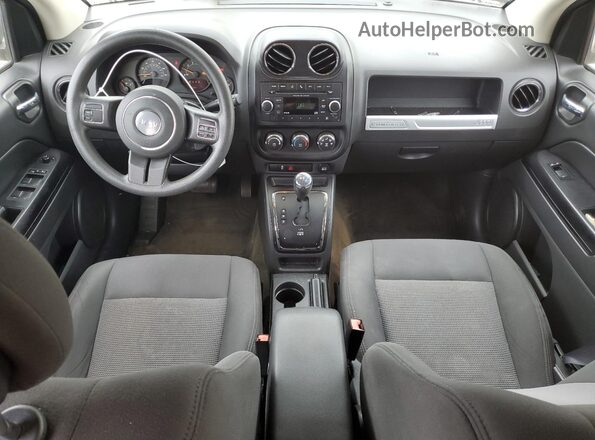 1C4NJDBB0GD733189 2016 JEEP COMPASS Black წინა პანელის ხედი