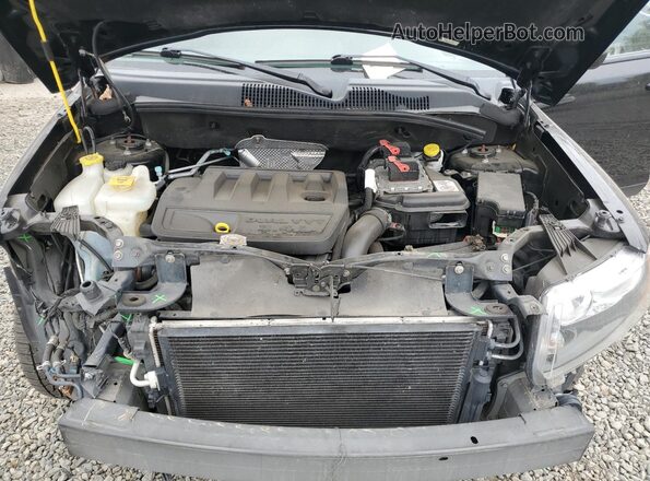 1C4NJDBB0GD733189 2016 JEEP COMPASS Black ძრავის განყოფილების ხედი