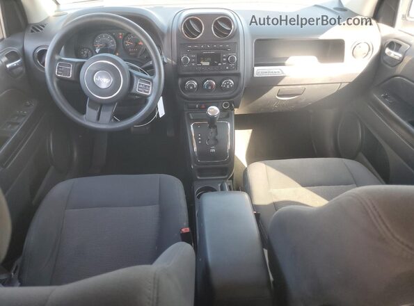 1C4NJDBB9GD549997 2016 JEEP COMPASS Silver Առջևի վահանակի տեսք