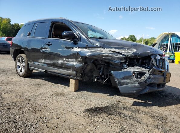 1C4NJDEB7GD724081 2016 JEEP COMPASS Черный Передняя правая четверть