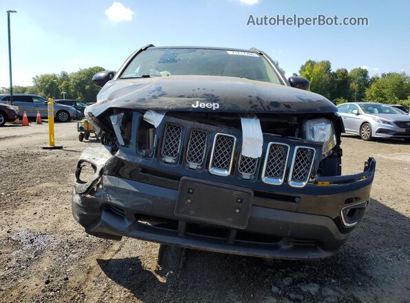 1C4NJDEB7GD724081 2016 JEEP COMPASS Черный Вид спереди