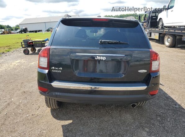 1C4NJDEB8HD101344 2017 JEEP COMPASS Black Вид ззаду