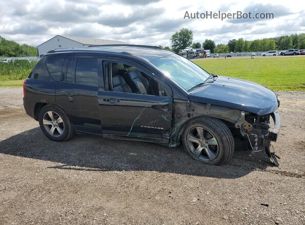 1C4NJDEB8HD101344 2017 JEEP COMPASS Black Передня права чверть