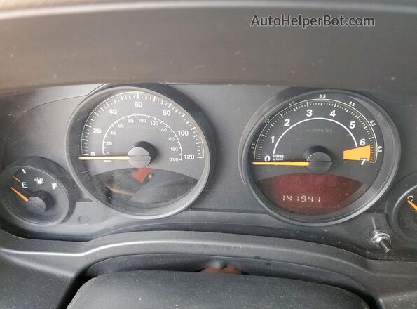 1C4NJPBA9GD562273 2016 JEEP PATRIOT Maroon Вид щитка приладів