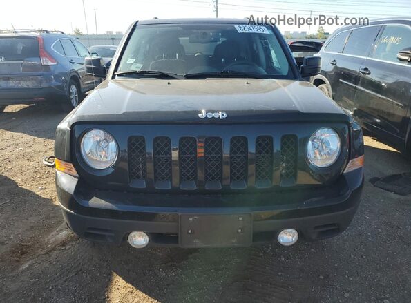 1C4NJPBAXGD812135 2016 JEEP PATRIOT Black Front view