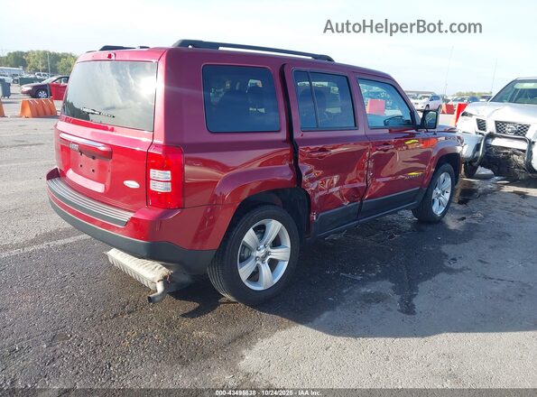 1C4NJPFB8GD562641 2016 JEEP PATRIOT Красный Задняя правая четверть